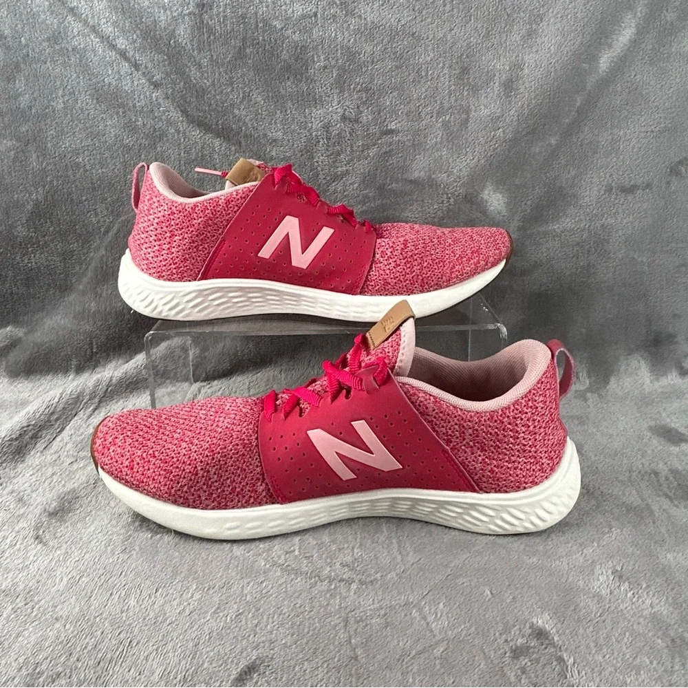 New Balance Sports‎ V1 Pink Running Sneaker Shoes Youth US 7 Fresh Foam YPSPTLP